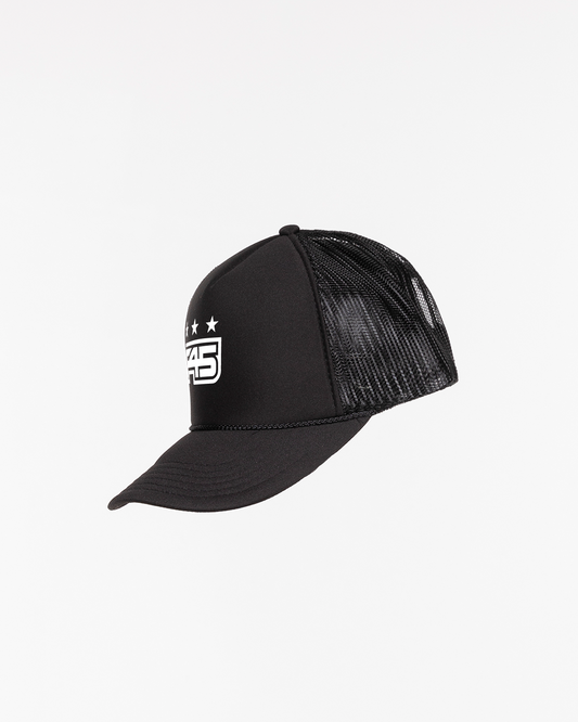 The Foam Trucker - Black - Core - Center - White