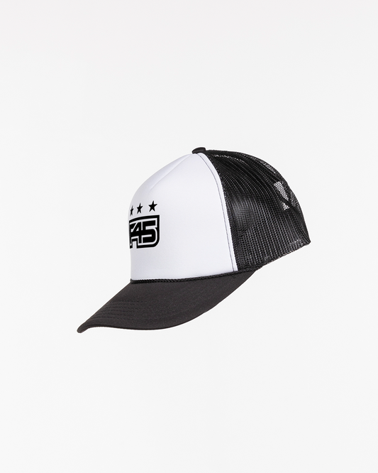 The Foam Trucker - Black / White - Core - Center - Black