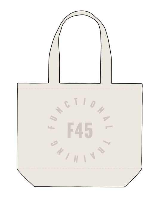 The Tote Bag - Natural - Seasonal - Center Stacked - Tone on Tone